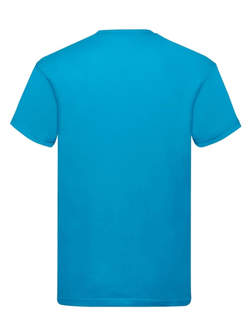 Fruit of the Loom - T-shirt ORIGINAL Bleu azur - Kiabi