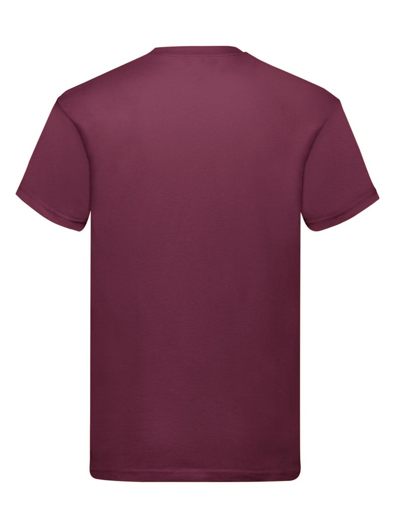 Fruit of the Loom - T-shirt ORIGINAL Bordeaux - Kiabi
