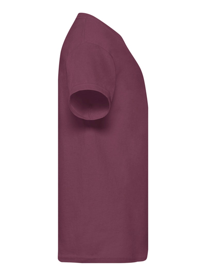 Fruit of the Loom - T-shirt ORIGINAL Bordeaux - Kiabi
