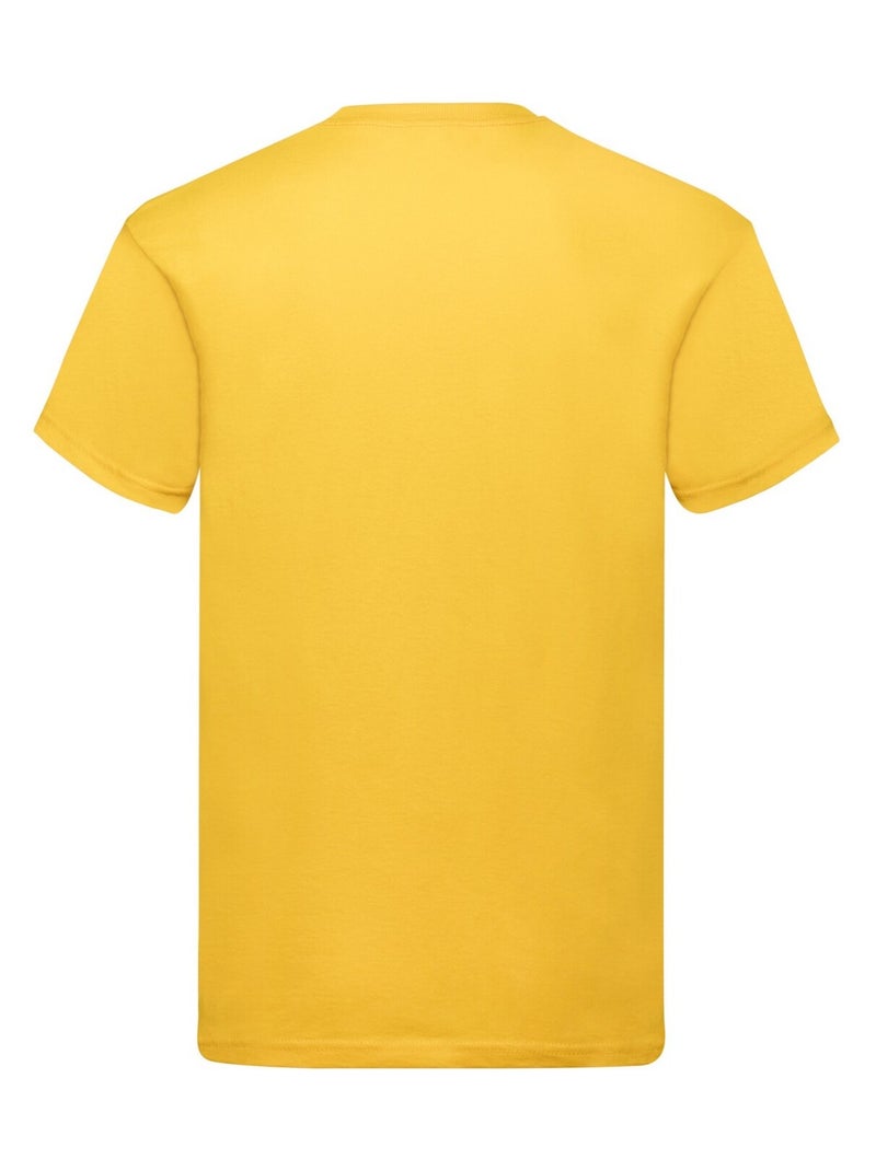 Fruit of the Loom - T-shirt ORIGINAL Jaune moutarde - Kiabi