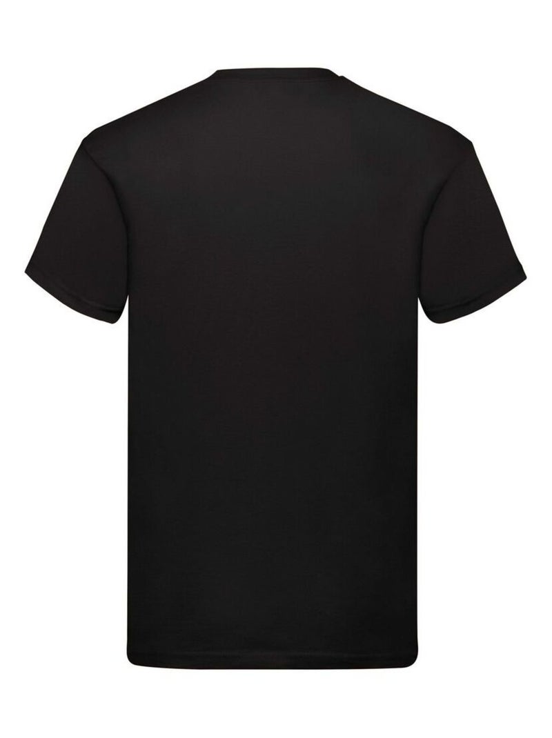 Fruit of the Loom - T-shirt ORIGINAL Noir Blanc - Kiabi