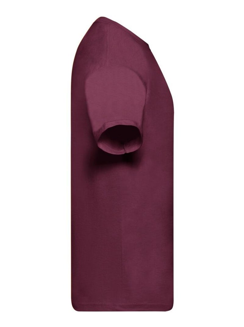 Fruit of the Loom - T-shirt ORIGINAL Rouge bordeaux - Kiabi