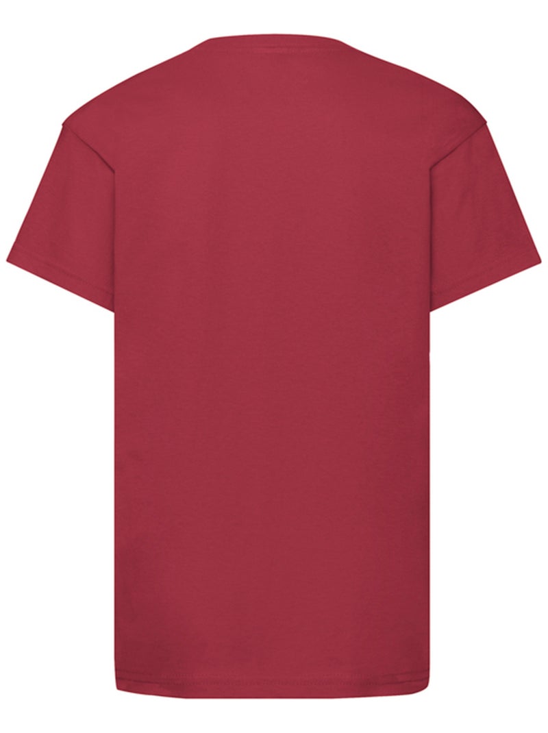 Fruit of the Loom - T-shirt ORIGINAL Rouge brique - Kiabi