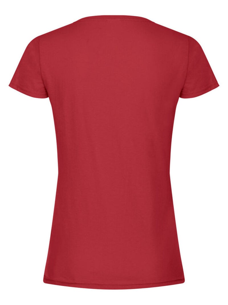 Fruit of the Loom - T-shirt ORIGINAL Rouge - Kiabi