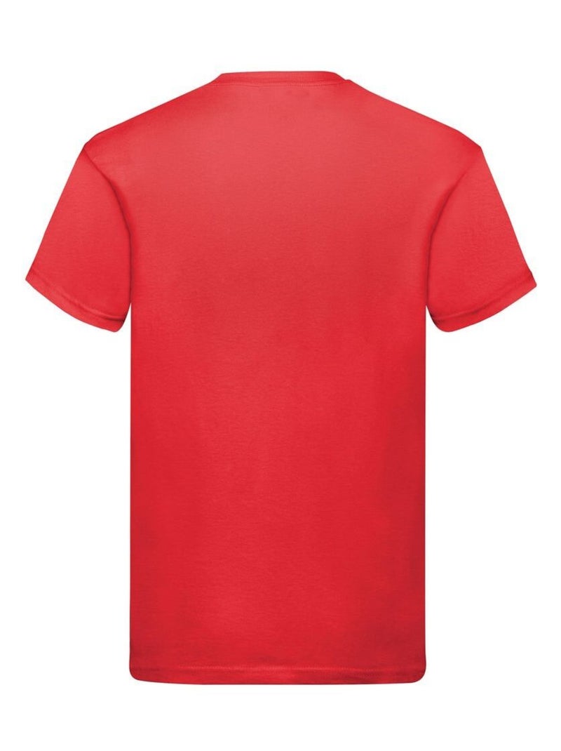 Fruit of the Loom - T-shirt ORIGINAL Rouge - Kiabi