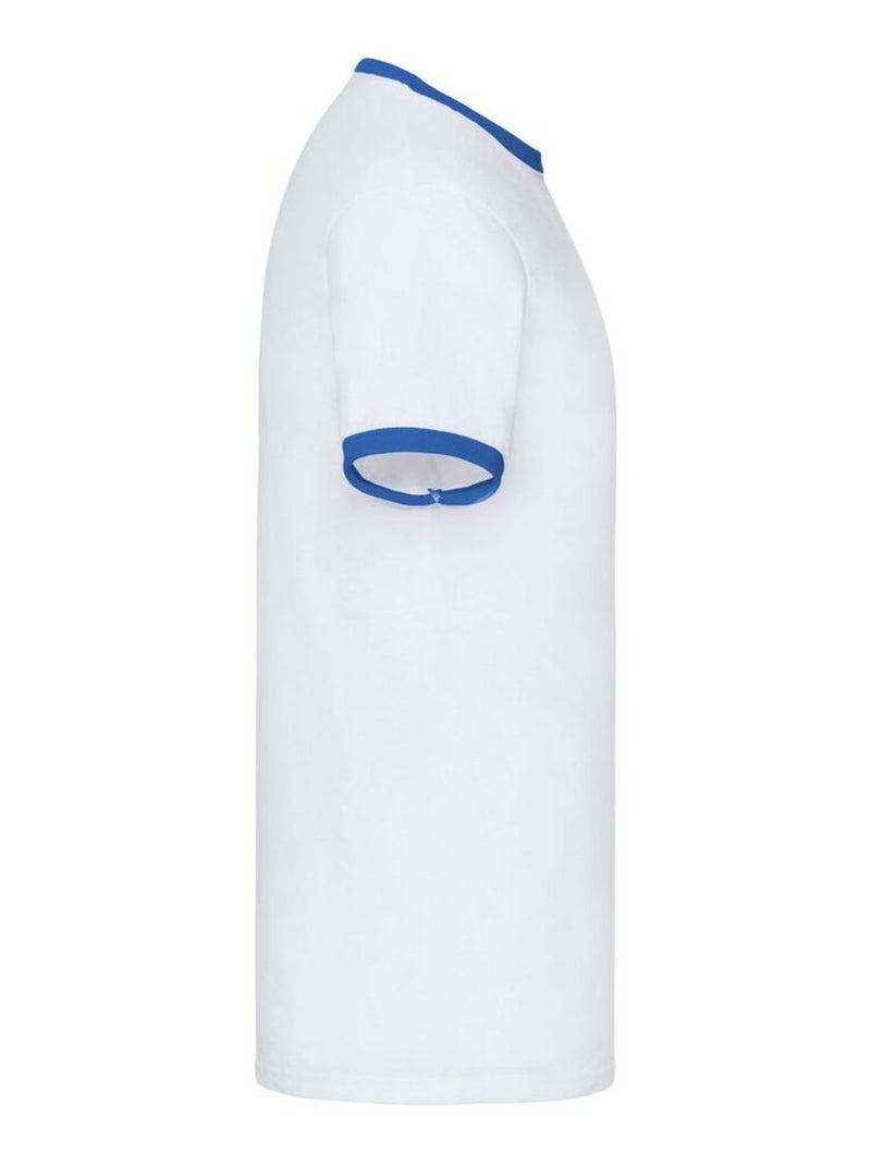 Fruit of the Loom - T-shirt RINGER Blanc - Kiabi