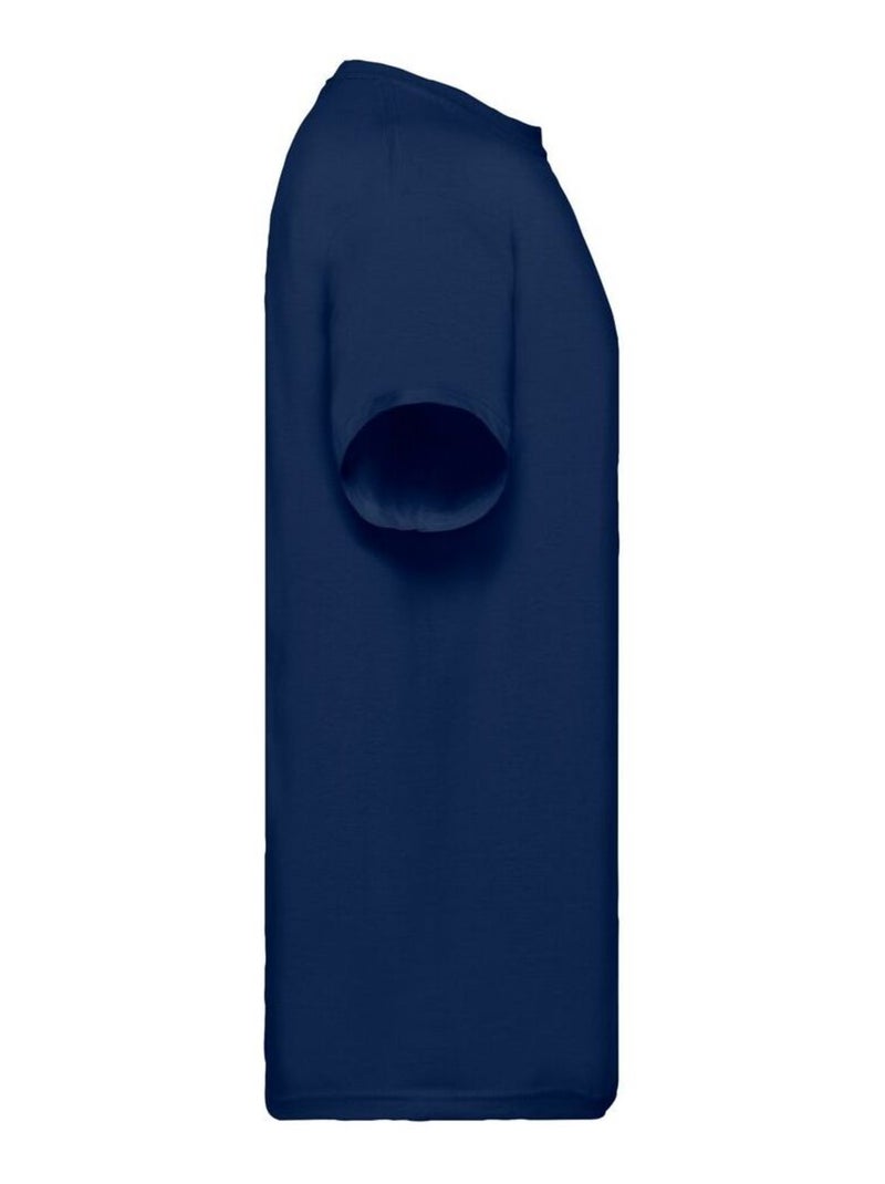 Fruit of the Loom - T-shirt SUPER PREMIUM Bleu marine - Kiabi