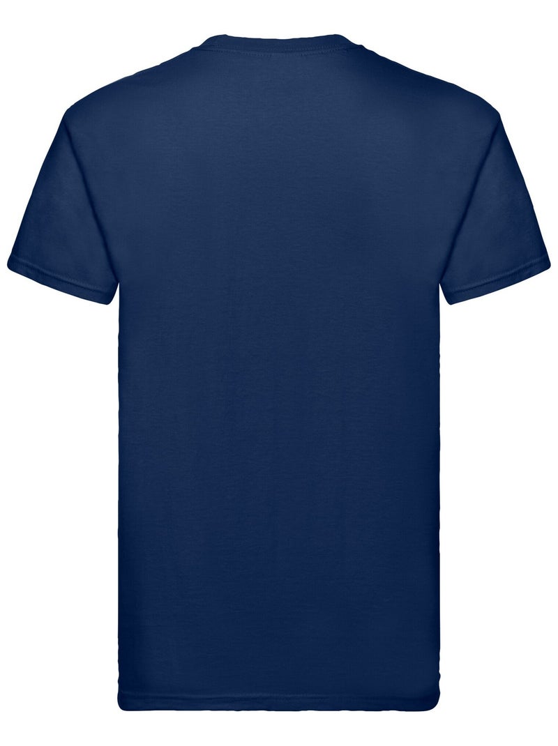 Fruit of the Loom - T-shirt SUPER PREMIUM Bleu marine - Kiabi