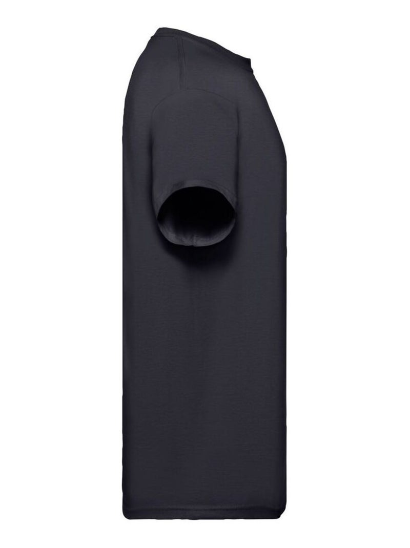 Fruit of the Loom - T-shirt SUPER PREMIUM Bleu nuit - Kiabi