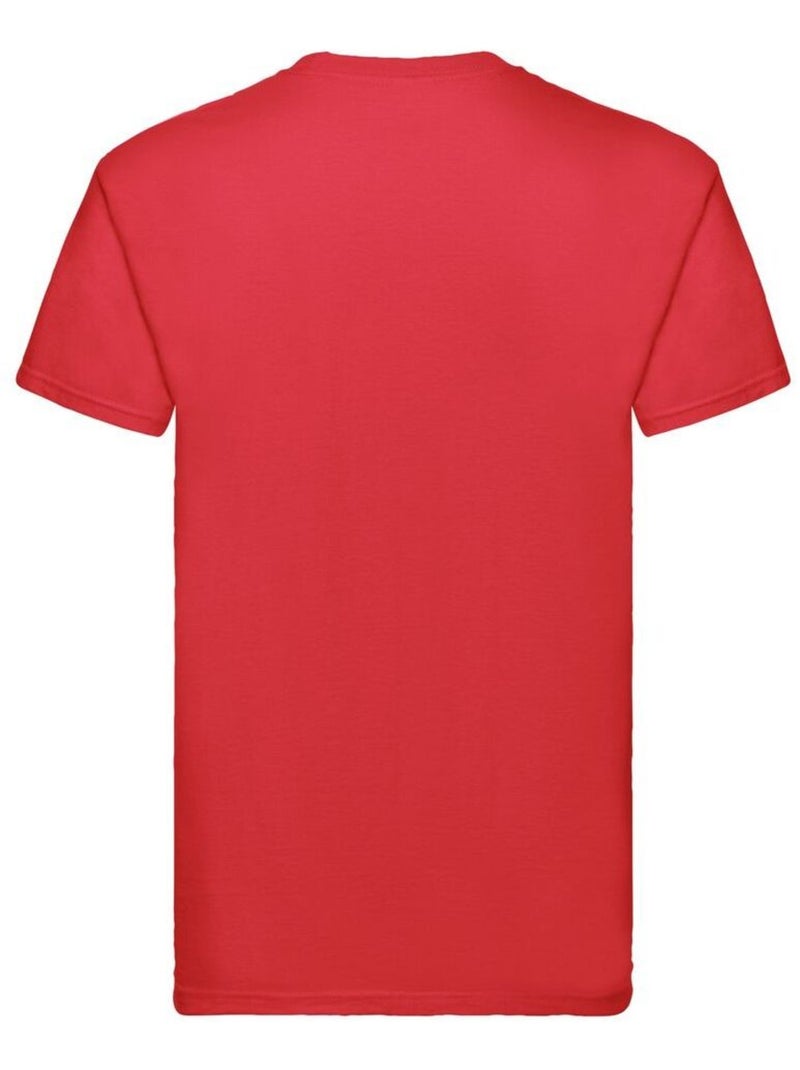Fruit of the Loom - T-shirt SUPER PREMIUM Rouge - Kiabi
