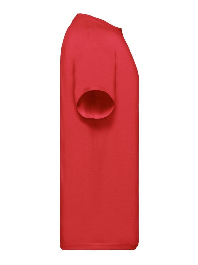 Fruit of the Loom - T-shirt SUPER PREMIUM Rouge - Kiabi