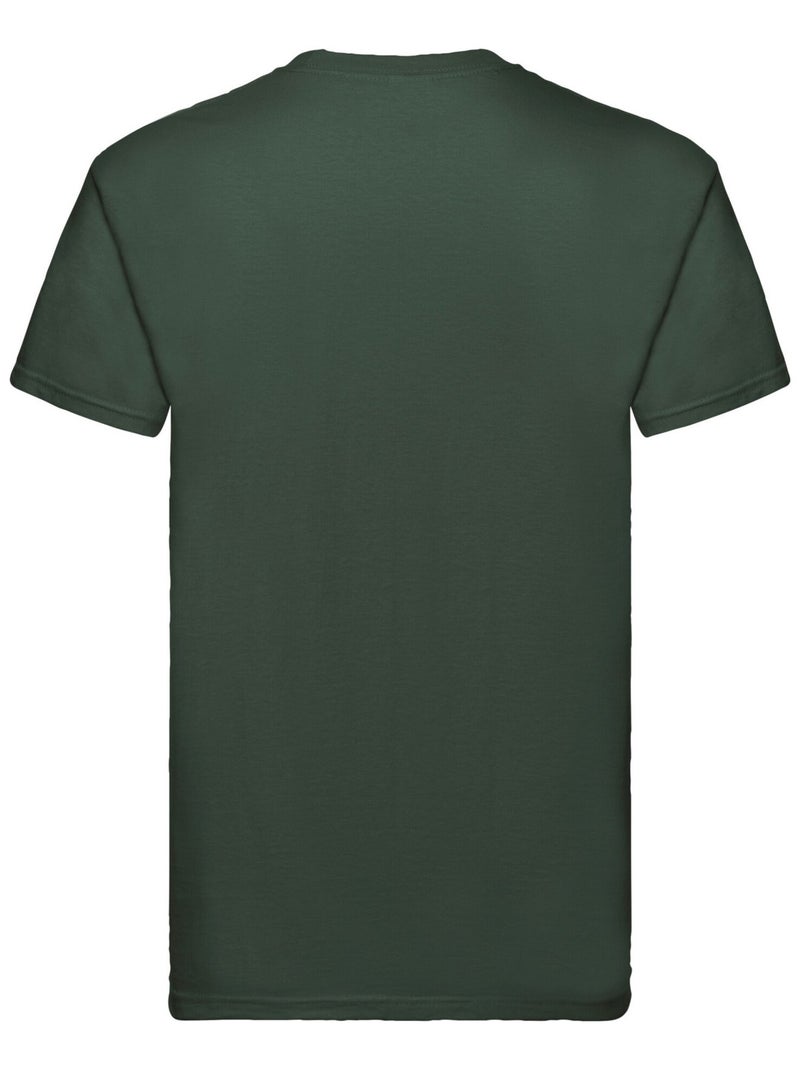 Fruit of the Loom - T-shirt SUPER PREMIUM Vert bouteille - Kiabi