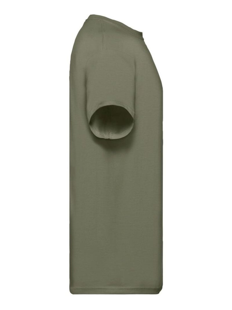 Fruit of the Loom - T-shirt SUPER PREMIUM Vert olive - Kiabi