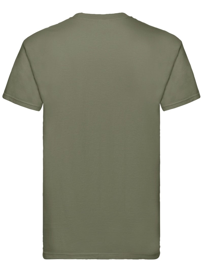 Fruit of the Loom - T-shirt SUPER PREMIUM Vert olive - Kiabi