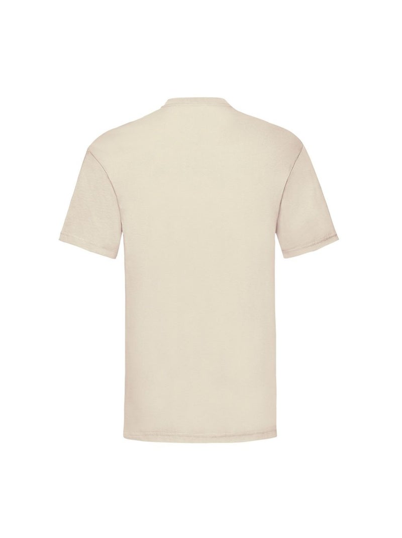 Fruit of the Loom - T-shirt VALUEWEIGHT Blanc Beige - Kiabi