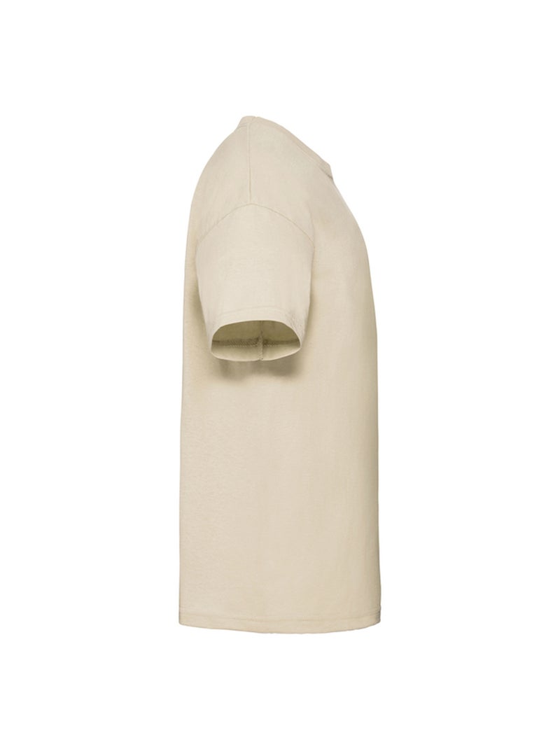 Fruit of the Loom - T-shirt VALUEWEIGHT Blanc Beige - Kiabi