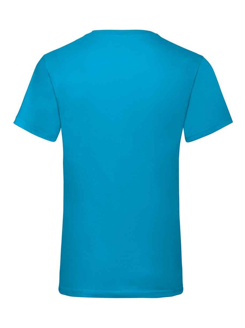 Fruit of the Loom - T-shirt VALUEWEIGHT Bleu azur - Kiabi
