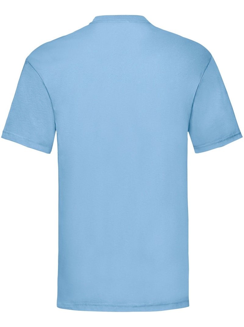 Fruit of the Loom - T-shirt VALUEWEIGHT Bleu ciel - Kiabi