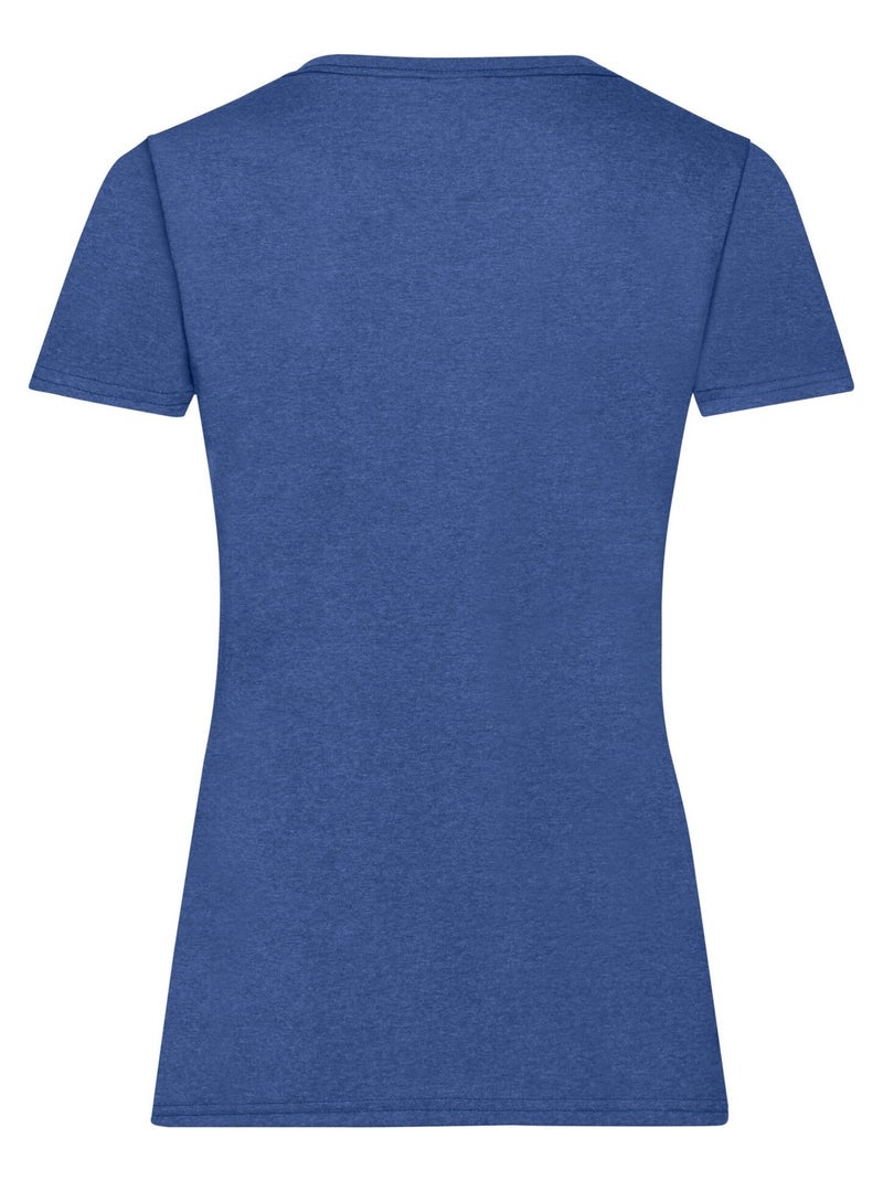Fruit of the Loom - T-shirt VALUEWEIGHT Bleu - Kiabi