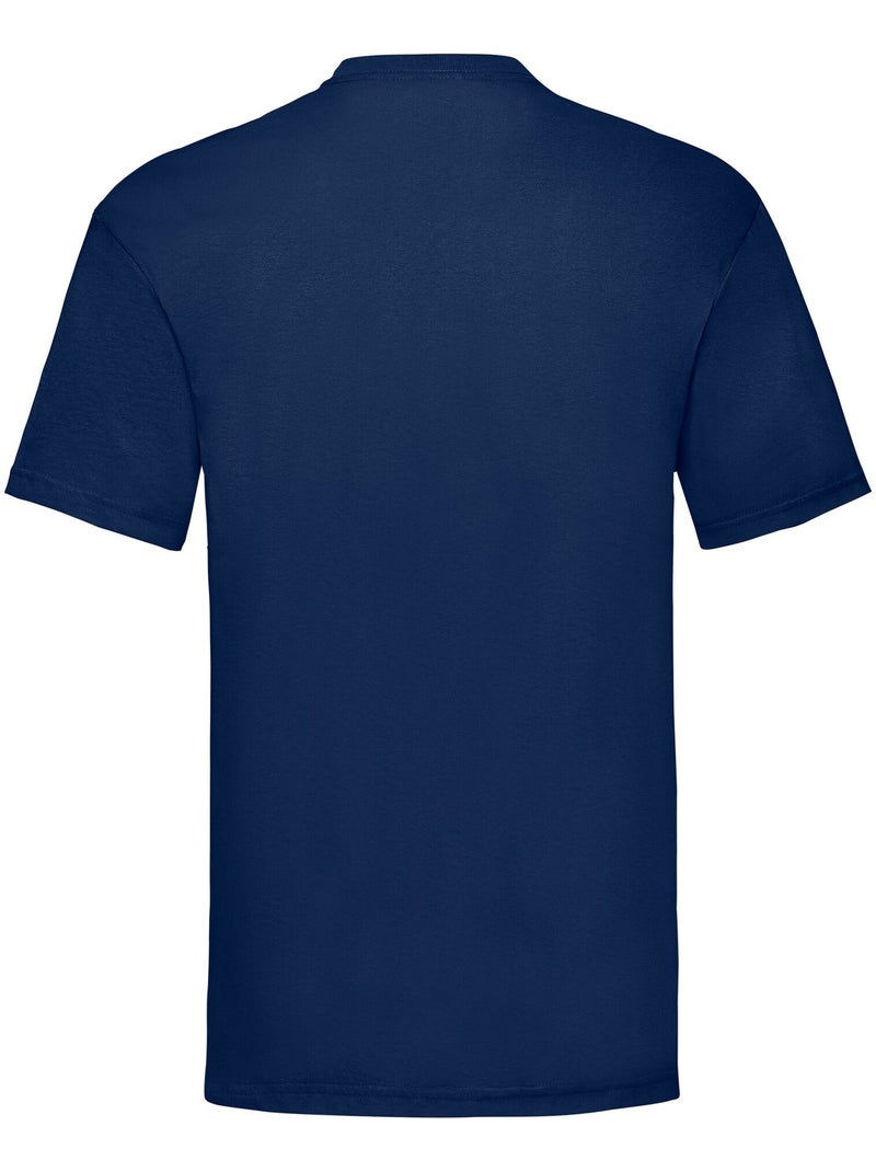 Fruit of the Loom - T-shirt VALUEWEIGHT Bleu marine - Kiabi