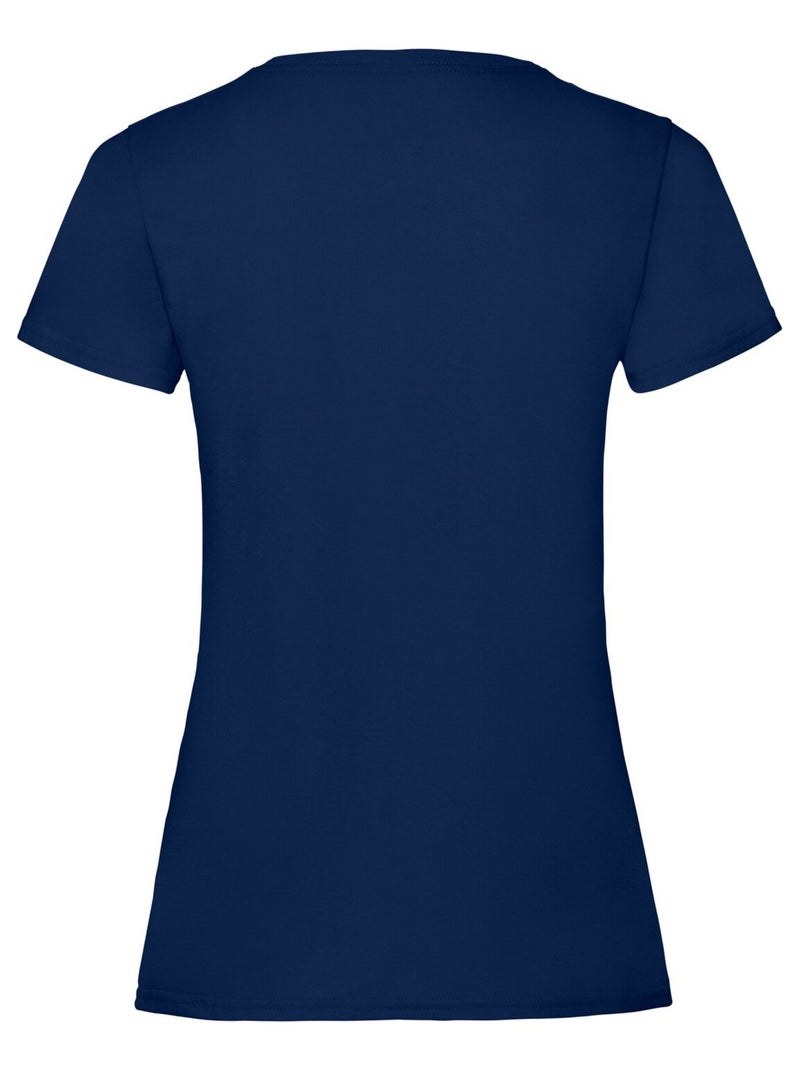 Fruit of the Loom - T-shirt VALUEWEIGHT Bleu marine - Kiabi