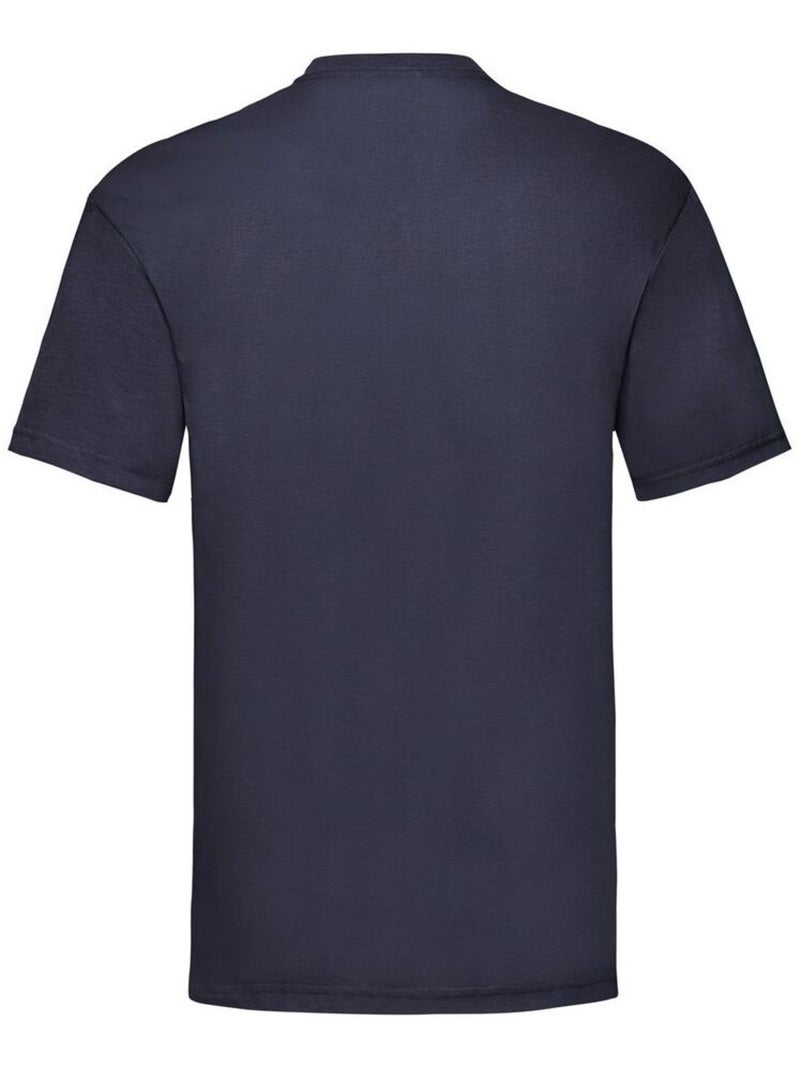 Fruit of the Loom - T-shirt VALUEWEIGHT Bleu nuit - Kiabi