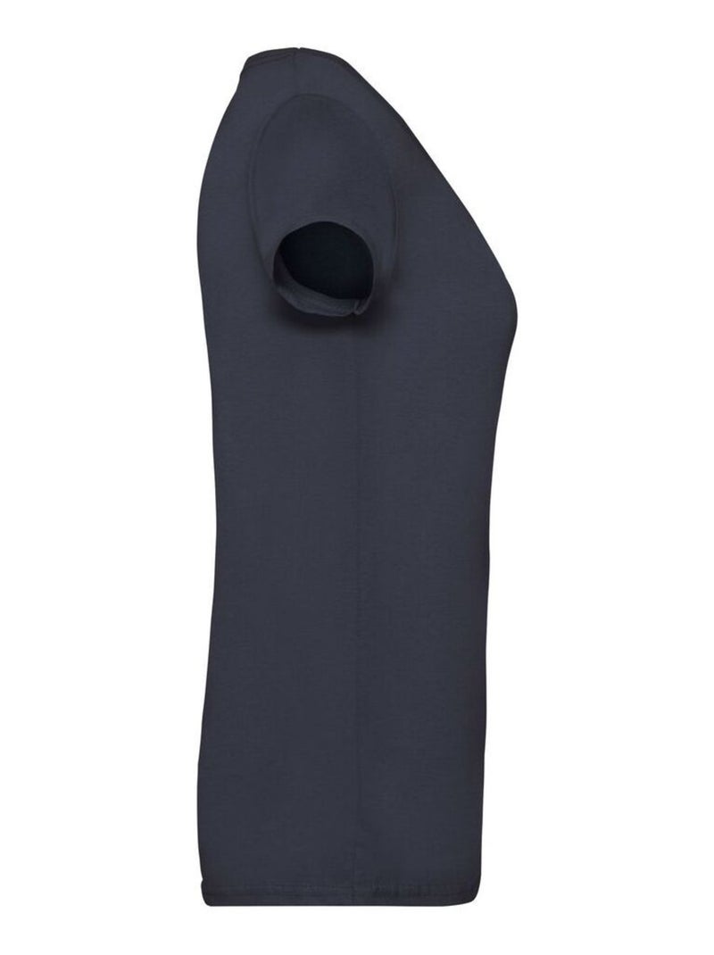 Fruit of the Loom - T-shirt VALUEWEIGHT Bleu nuit - Kiabi