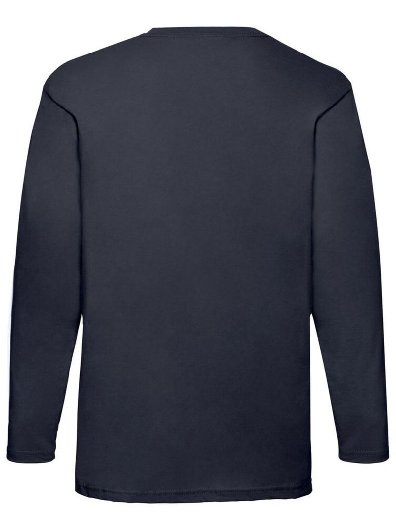 Fruit of the Loom - T-shirt VALUEWEIGHT Bleu nuit - Kiabi