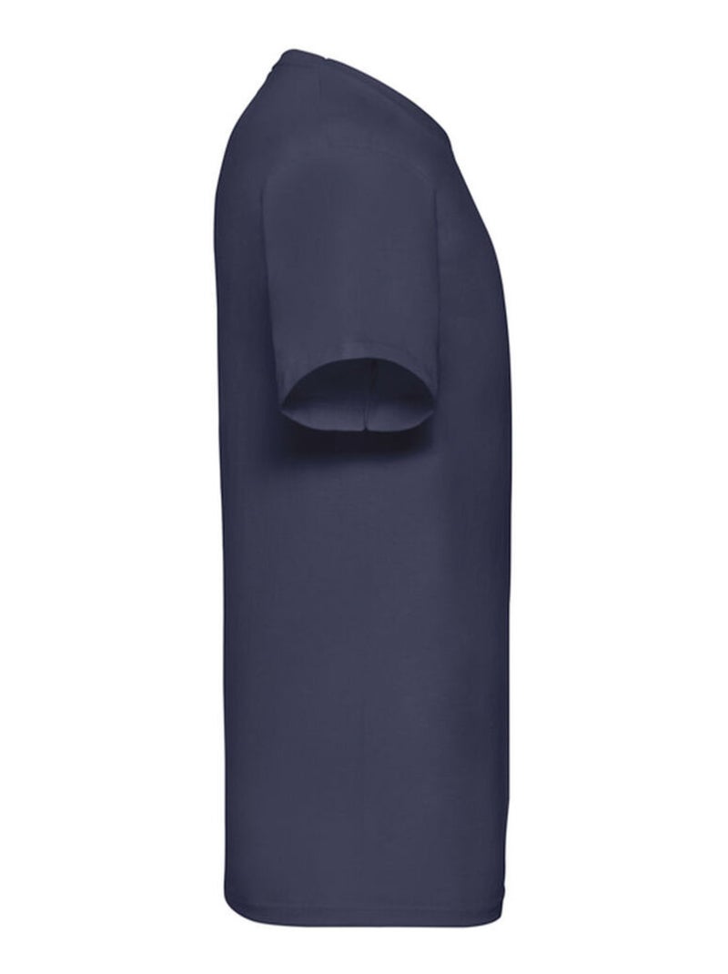 Fruit of the Loom - T-shirt VALUEWEIGHT Bleu nuit - Kiabi