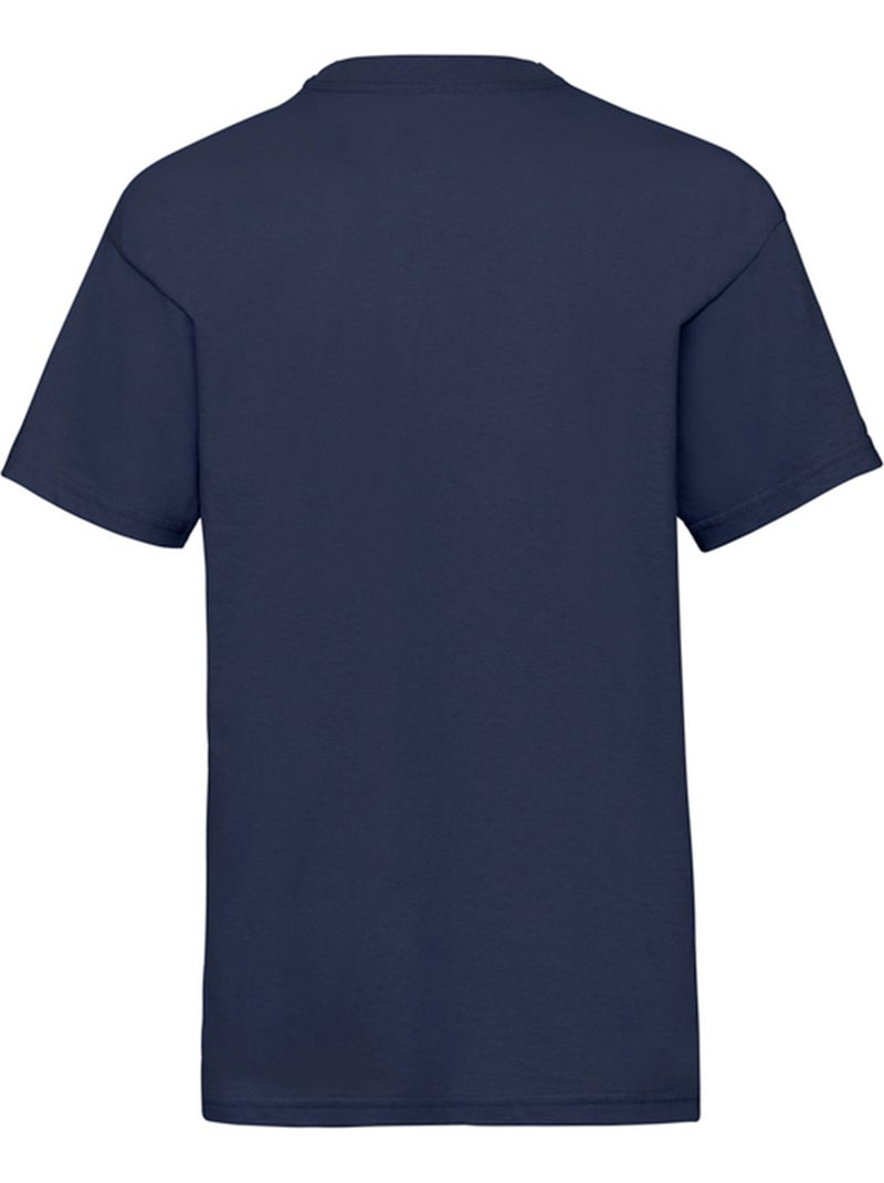 Fruit of the Loom - T-shirt VALUEWEIGHT Bleu nuit - Kiabi