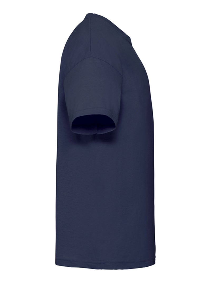 Fruit of the Loom - T-shirt VALUEWEIGHT Bleu nuit - Kiabi