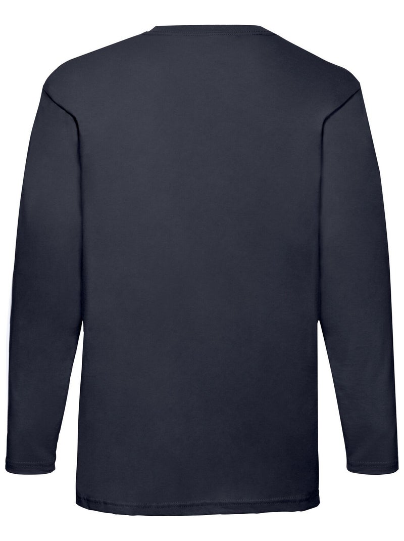 Fruit of the Loom - T-shirt VALUEWEIGHT Bleu nuit - Kiabi
