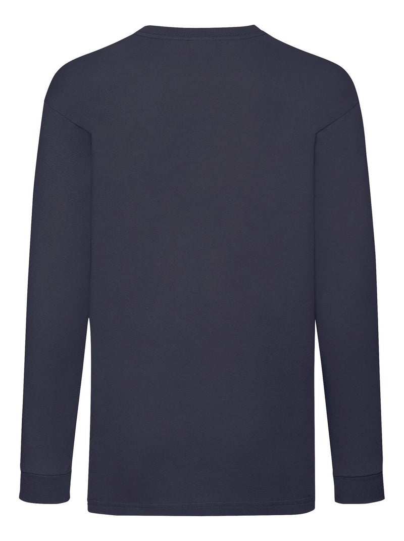 Fruit of the Loom - T-shirt VALUEWEIGHT Bleu nuit - Kiabi