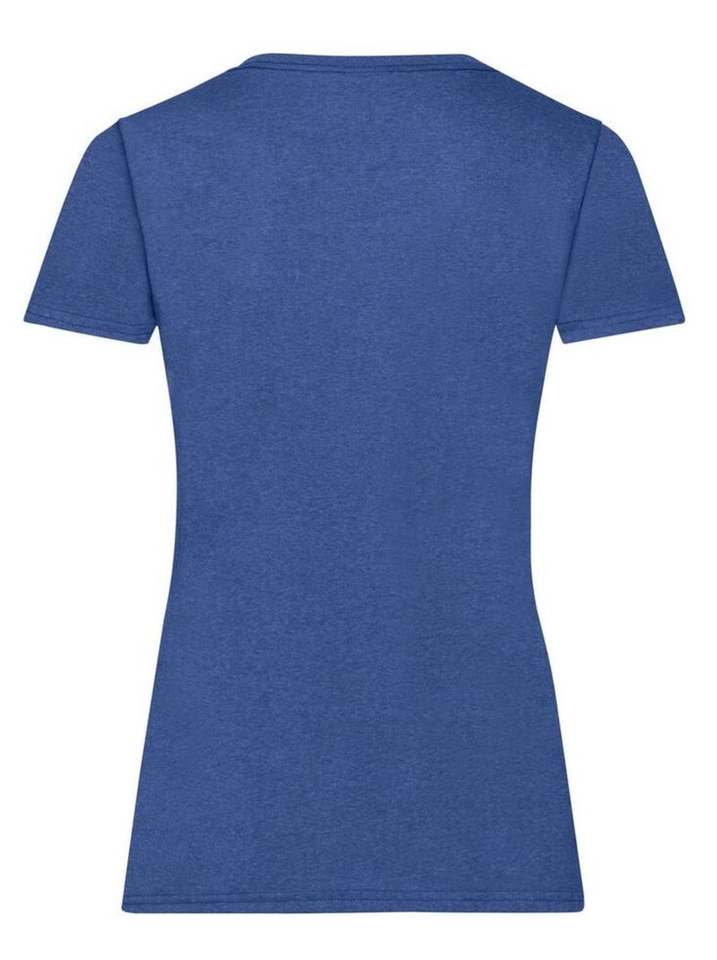 Fruit of the Loom - T-shirt VALUEWEIGHT Bleu roi - Kiabi