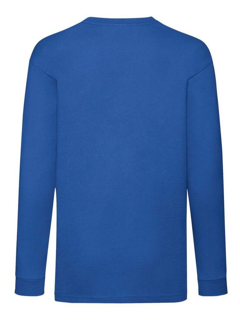 Fruit of the Loom - T-shirt VALUEWEIGHT Bleu roi - Kiabi