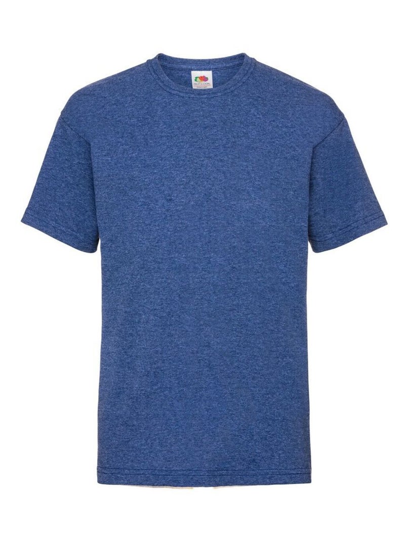 Fruit of the Loom - T-shirt VALUEWEIGHT Bleu roi - Kiabi