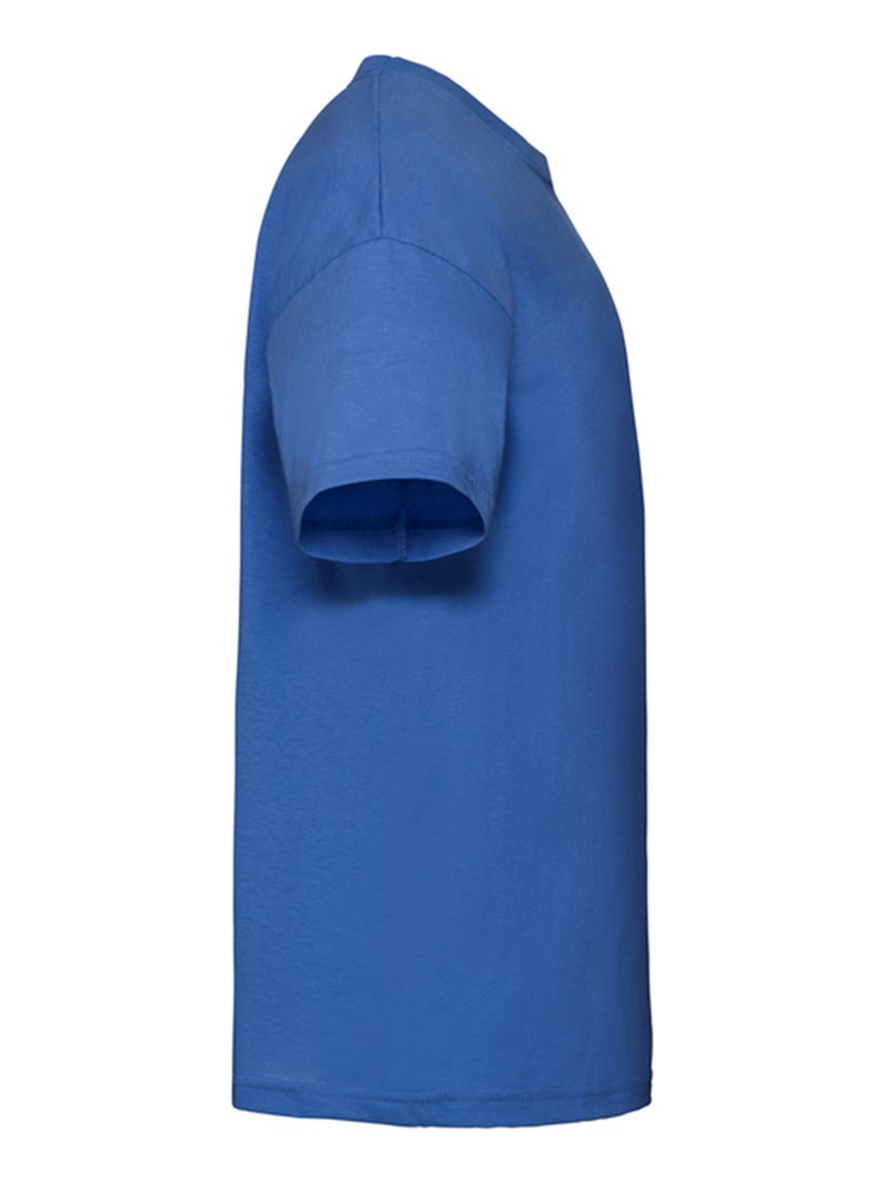 Fruit of the Loom - T-shirt VALUEWEIGHT Bleu roi - Kiabi