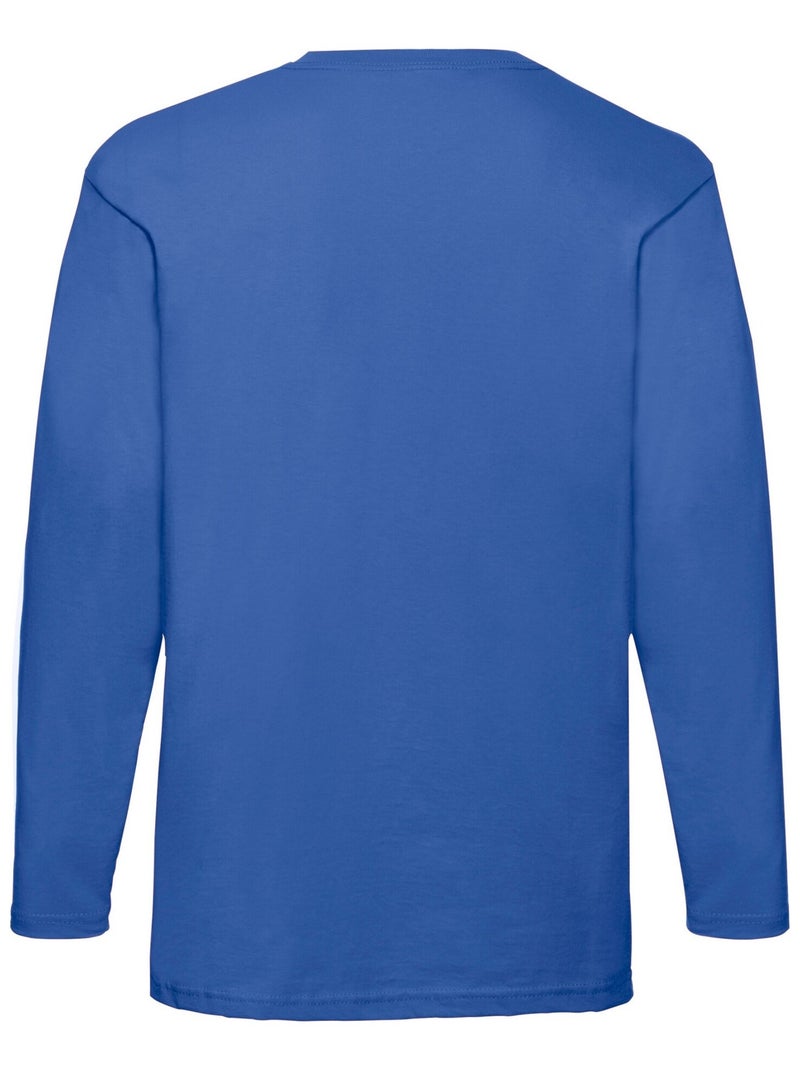 Fruit of the Loom - T-shirt VALUEWEIGHT Bleu roi - Kiabi
