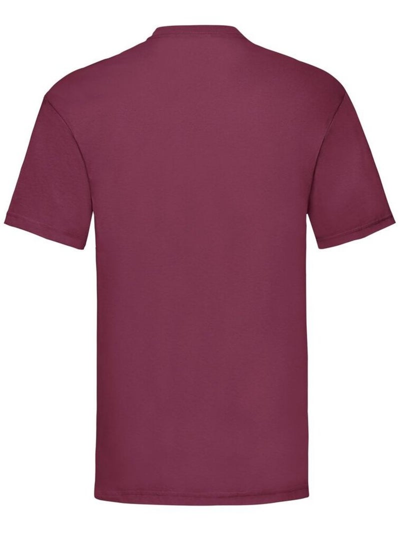 Fruit of the Loom - T-shirt VALUEWEIGHT Bordeaux - Kiabi