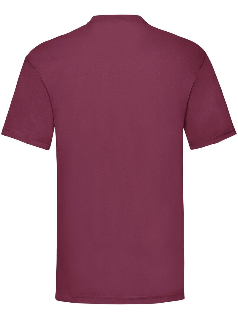 Fruit of the Loom - T-shirt VALUEWEIGHT Bordeaux - Kiabi