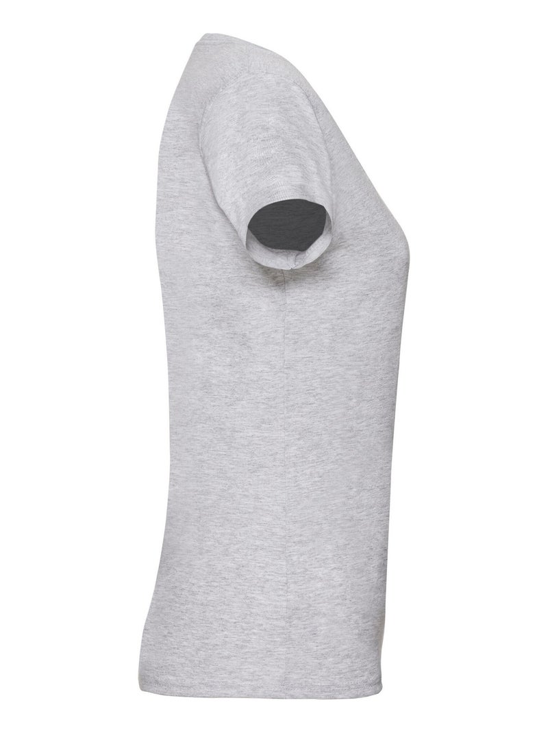 Fruit of the Loom - T-shirt VALUEWEIGHT Gris chiné - Kiabi
