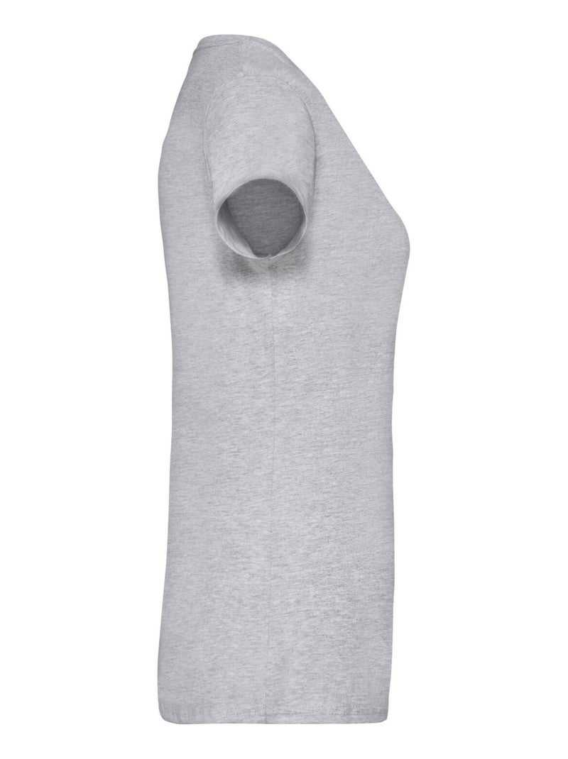 Fruit of the Loom - T-shirt VALUEWEIGHT Gris chiné - Kiabi