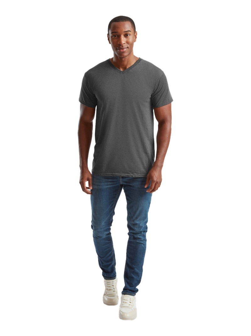 Fruit of the Loom - T-shirt VALUEWEIGHT Gris foncé - Kiabi