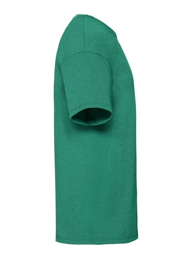 Fruit of the Loom - T-shirt VALUEWEIGHT Gris Vert - Kiabi