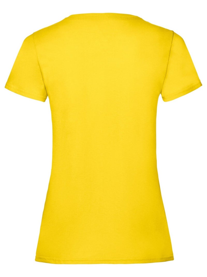 Fruit of the Loom - T-shirt VALUEWEIGHT Jaune - Kiabi