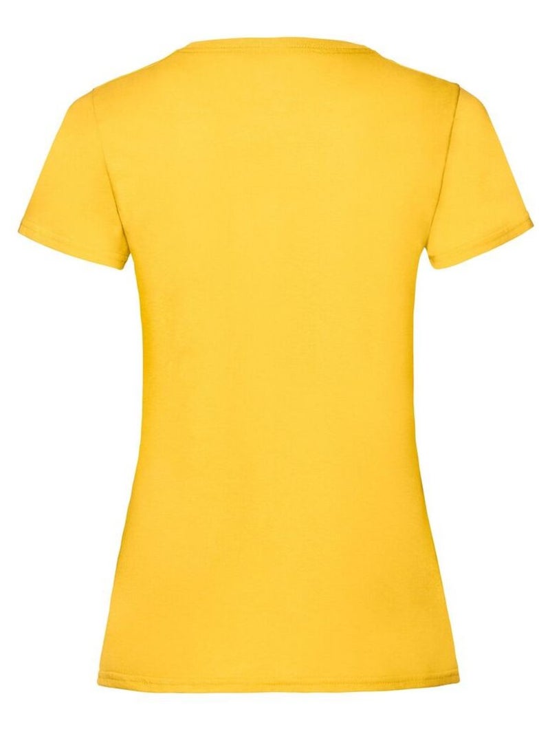 Fruit of the Loom - T-shirt VALUEWEIGHT Jaune foncé - Kiabi