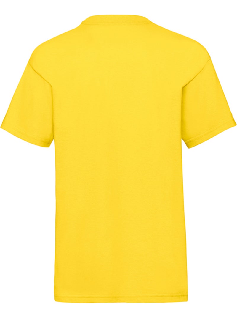Fruit of the Loom - T-shirt VALUEWEIGHT Jaune moutarde - Kiabi
