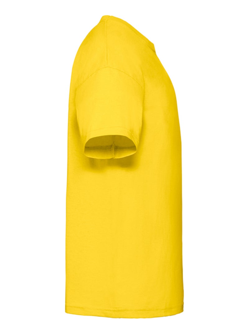 Fruit of the Loom - T-shirt VALUEWEIGHT Jaune moutarde - Kiabi