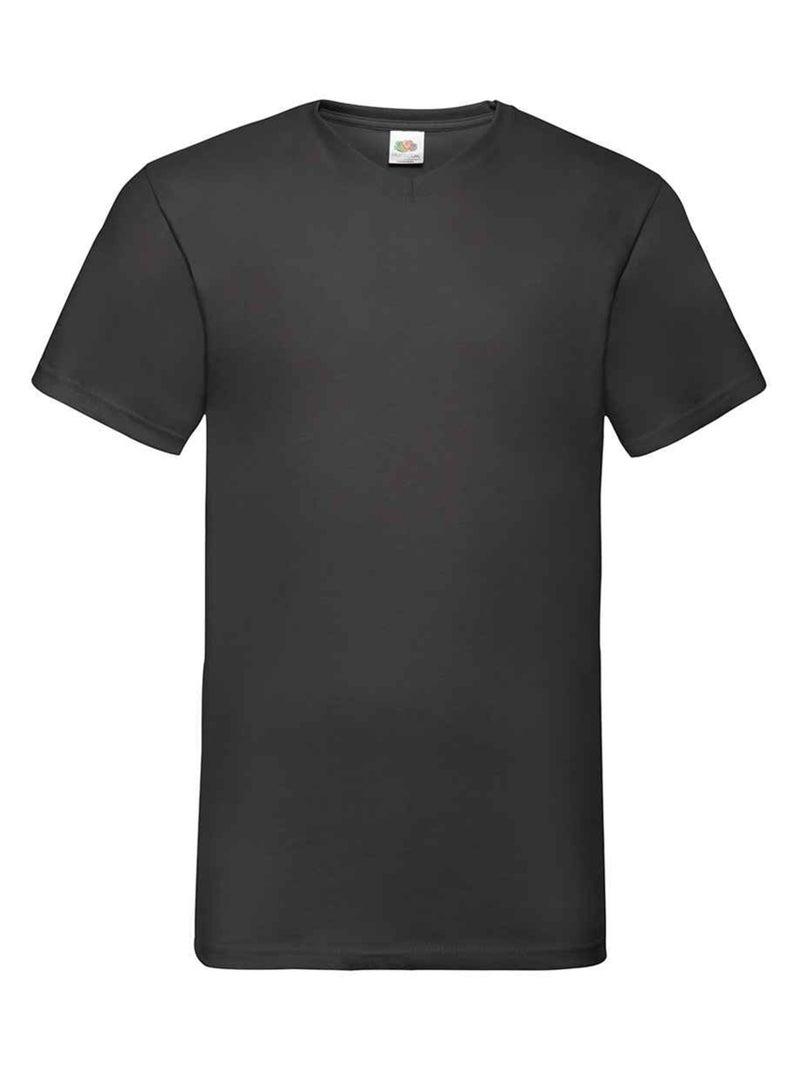 Fruit of the Loom - T-shirt VALUEWEIGHT Noir - Kiabi