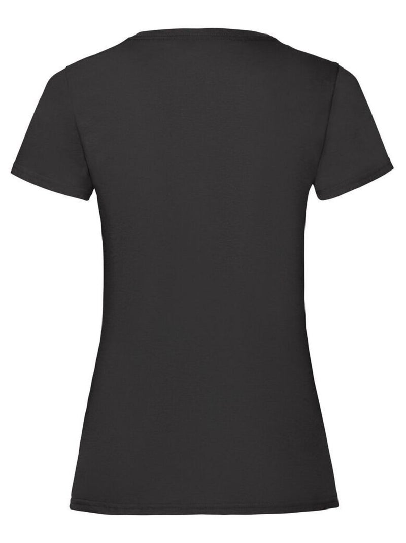 Fruit of the Loom - T-shirt VALUEWEIGHT Noir mat - Kiabi